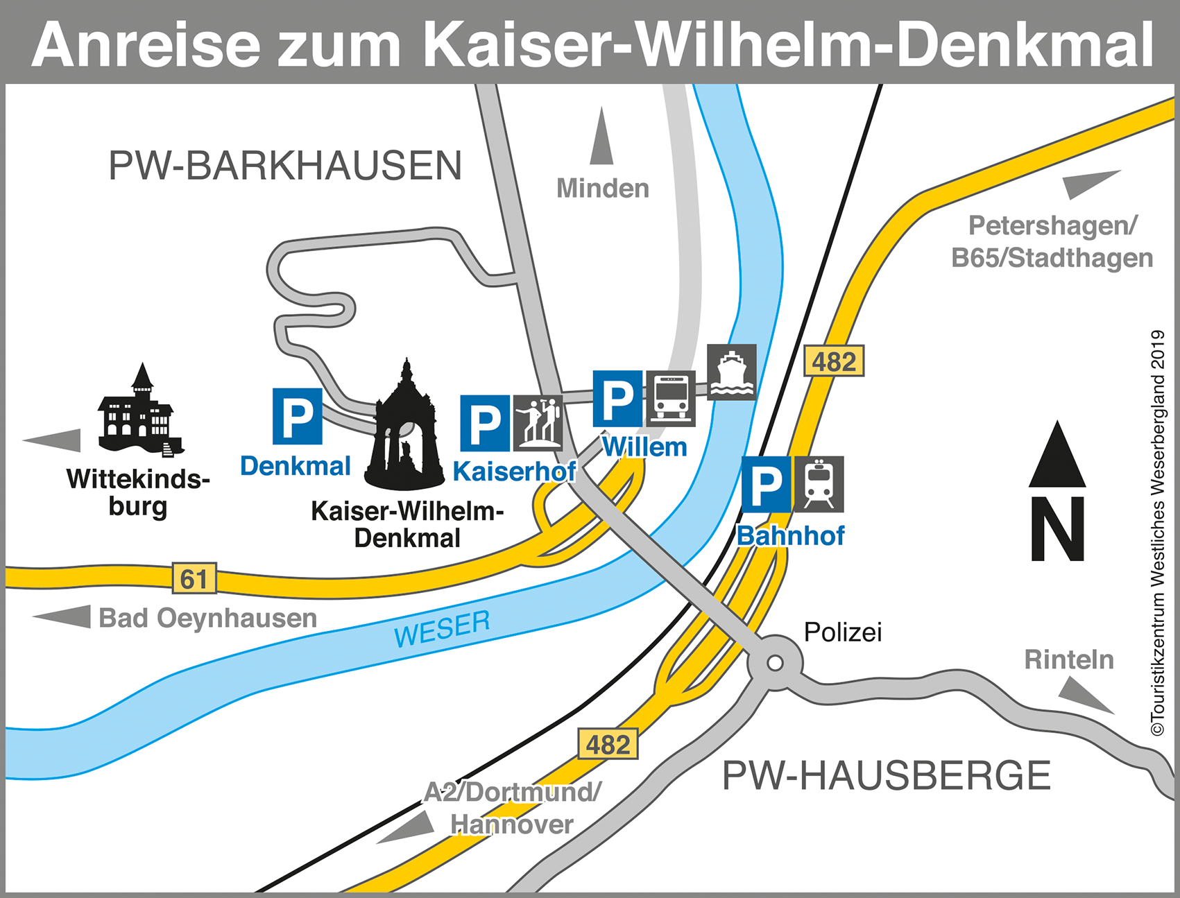 Kaiser Wilhelmdenkmal Anfahrt